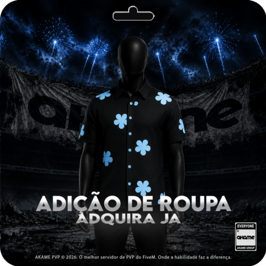 ROUPA EXCLUSIVA