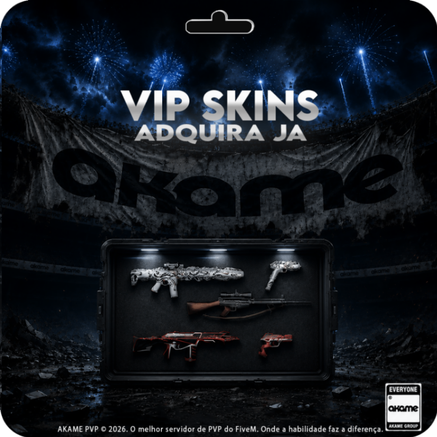 Skins de armas - 1 Dia